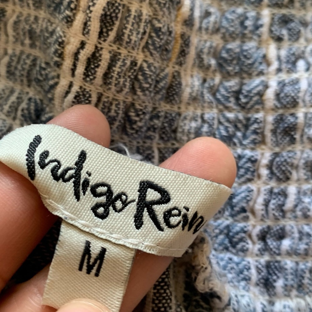♡ SOLD!!!! Indigo Rein Pants Size M - Picture 2 of 6